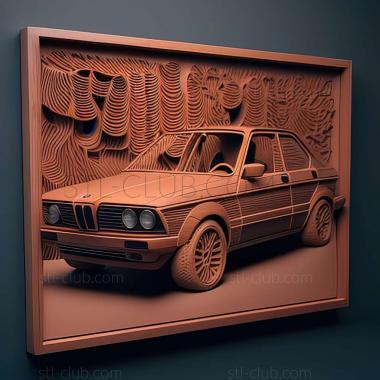 3D мадэль BMW E21 (STL)